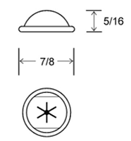 Dome Cap Washer